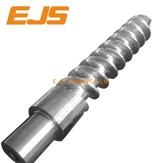 Nitrided or Bimetallic Screw Barrel for Rubber Extrusion Machines for Tire and Rubber Pipe