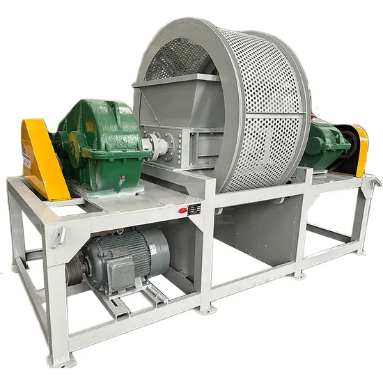 Double Shaft Rubber Tyre Shredder Waste Truck Tyre Shredder for Sale