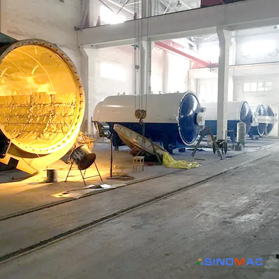 2800X8000mm Automatic Rubber Roller Steam Heating Composite Curing Vulcanizer Autoclave