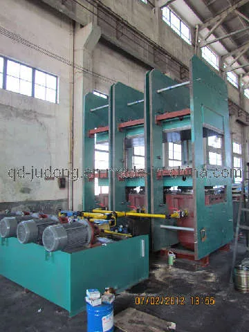 1000t Rubber Platen Vulcanizer Press / Rubber Vulcanizer (ISO/CE)