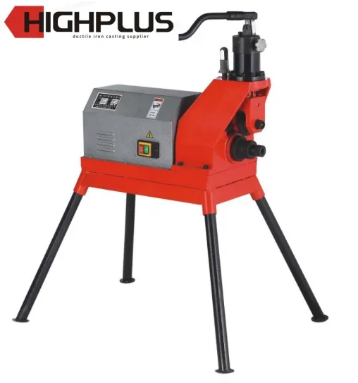 Compact Roll Grooved Machine with HSS Bolt Die, Model 2 Inch