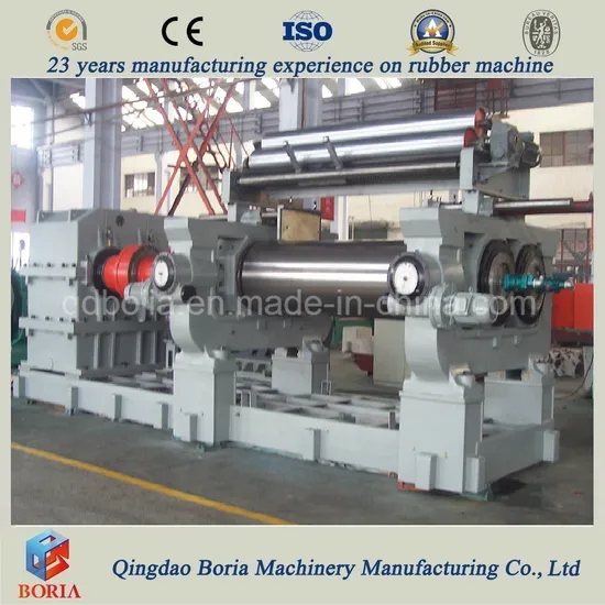 22" 2 Roller Mixing Machine for Professional Rubber Materbatching