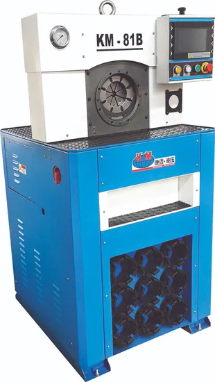Hose Crimping Machine/Rubber Pipe Crimper Km-81b-51 Super Thin