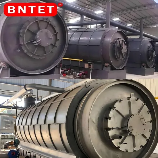 Continuous Used Tyre Pyrolysis Plant Tire Recycling to Fuel Oil Machine Plastic Pyrolysis Equipment