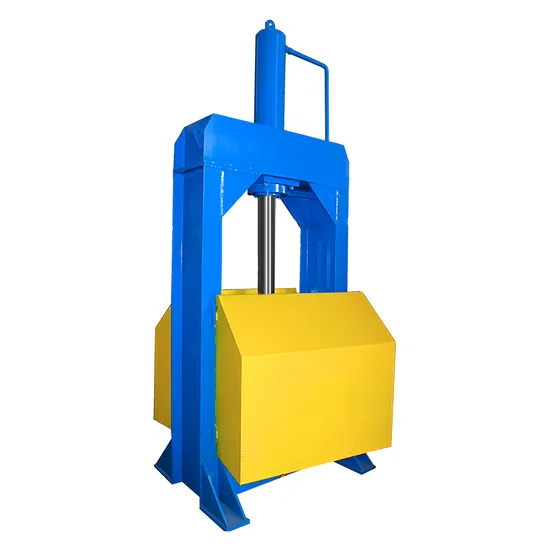 Vertical Plastic Rubber Hydraulic Cutter
