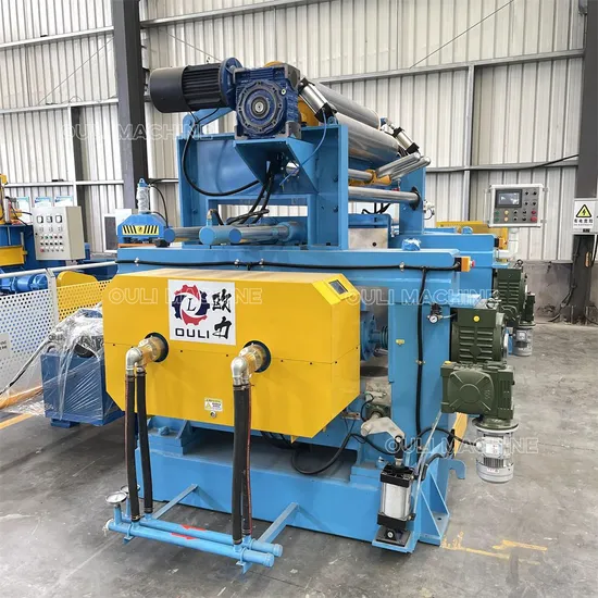 High Production Rubber Sheet Strip Making Machine, Two Roll Mill Roller Machinery