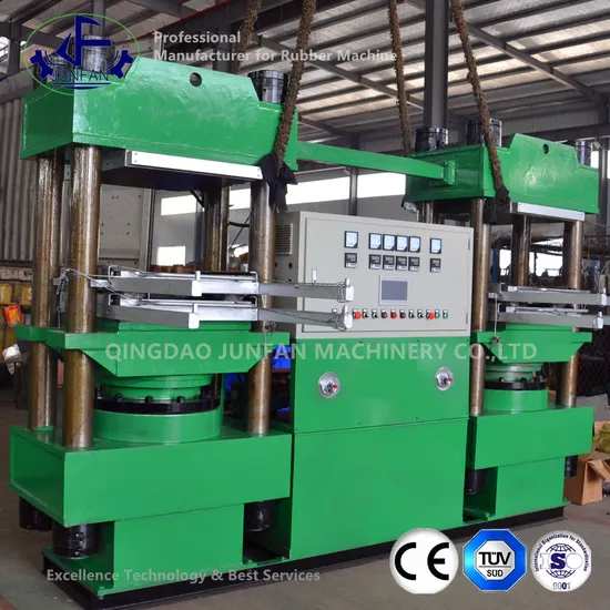 Double Working Pleaten Rubber Hydraulic Vulcanizing Press