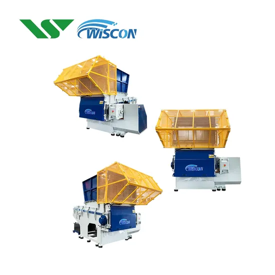 Plastic PP HDPE Crate Basket Single Shaft Shredder Machine Food Scrap Grinder Food Scrap Shredder