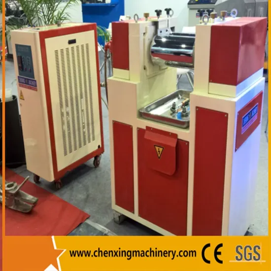 Laboratory Plastic Electronic Heating Two Roll Open Mixing Mill Machine