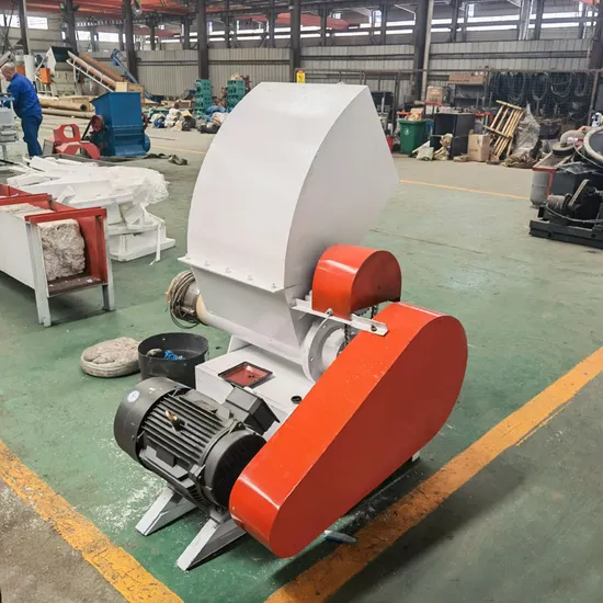 Small Vertical Styrofoam Hot Melting Machine Into Lumps One Shredding Rotor