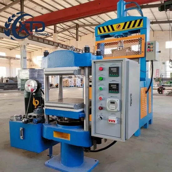 Rubber Dumbbell Barbell Plates Making Machine Rubber Vulcanizing Press Price