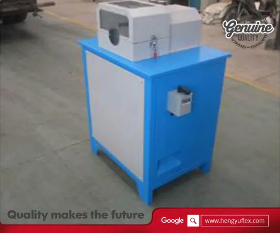Ce ISO Approved 220V/380V Hydraulic Rubber Hose Peeling and Skiving Machine