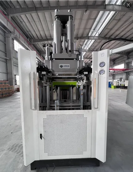 Factory Price Rubber Vertical (FIFO) Injection Molding Machine with Full Safety Cover