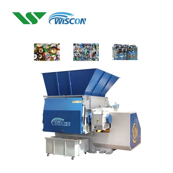Industrial Wood Shredder Chipper Mini Diesel Single Shaft Wood Shredder Wood Crusher Recycling Machine