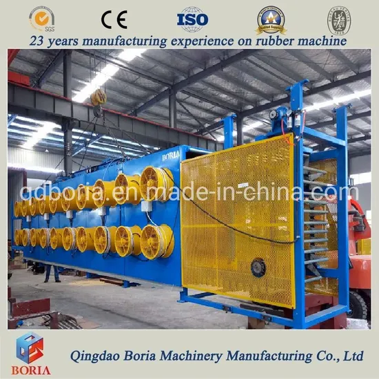 Rubber Batch-off Cooling Machine with PLC Control