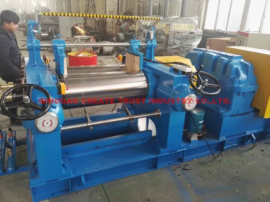 Competitive Two Roll Rubber Plastic Open Mixing Mill
