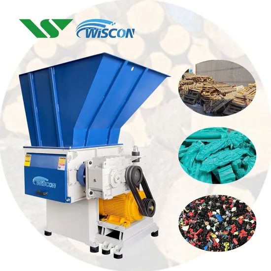 Industrial Shredding Machine Single Shaft Rubber Film Drum Plastic Bottle Textile Shredder for Recycling