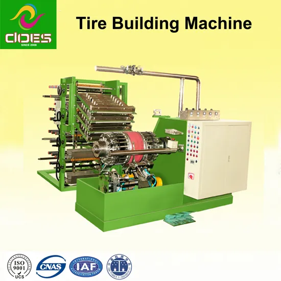 Touch Screen Motorcycle Tyre Building Machine