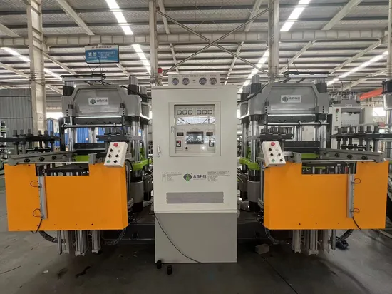 Compression Hydraulic Machinery Rubber Silicone Press Vulcanizing Molding Machine with Energy Saving