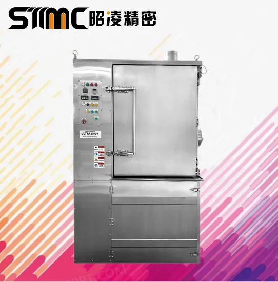 Automatic aluminum alloy product cryogenic deburring machine Ultra Shot NS-180C