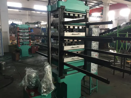 Four-Layer Rubber Tile Vulcanizing Press Machine/Interlock Rubber Floor Curing Equipment