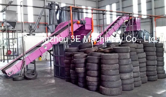Tire Recycling Machine for Car Tire/Passenger Tire/Nylon Tire/Bicycle Tire/Motorcycle Tyre with Ce/500-1000kg/H