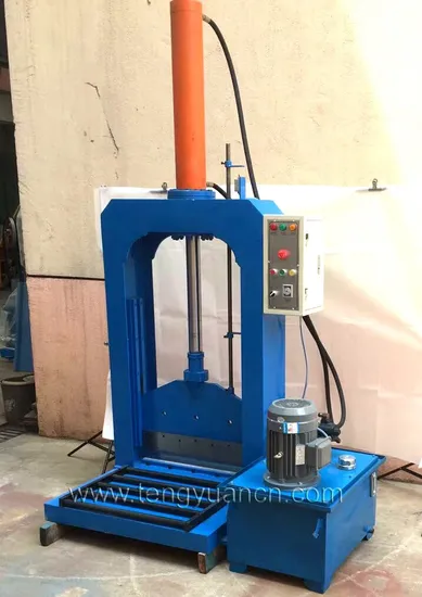 Professional Rubber Bale Cutter From Synthetic Rubber Cutting