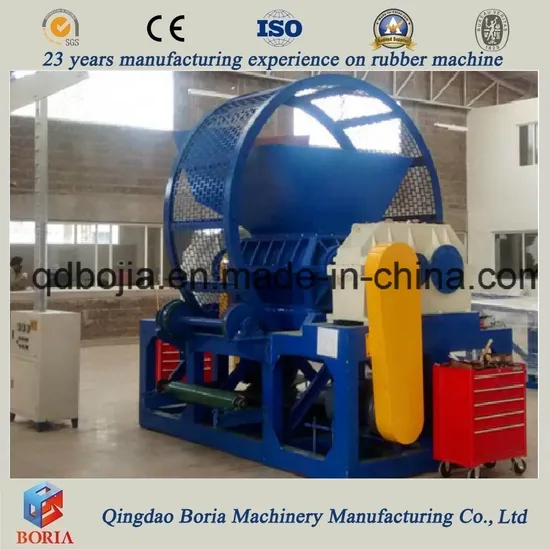 Hot Fully Automatic Waste Tyre Recycling Machine Tire Recycle Machine Tire Shredder Rubber Recycle Plant Tyre Cutting Machine Tire Recycling Machinery