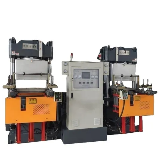Rubber Compression Moulding Machine, O Ring Making Machine. Vacuum Molding Machine Hydraulic Seal Making Machine