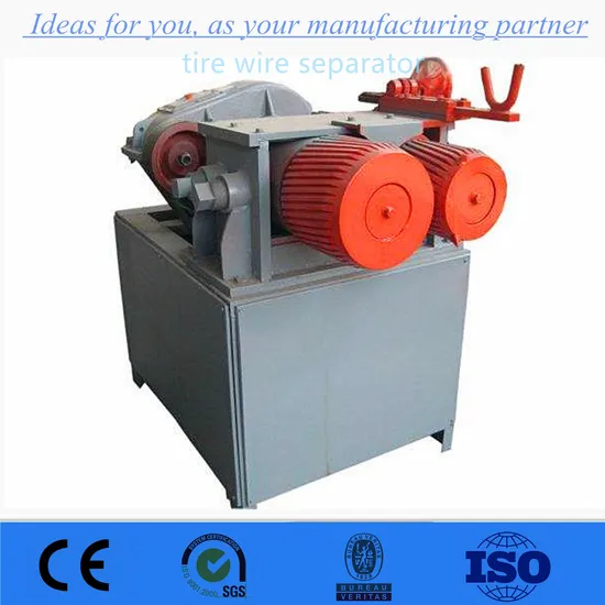 Tire Bead Steel Wire Separator Waste Tire Recycling Rubber Cutting Machine