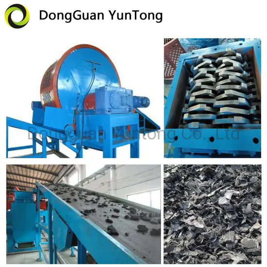 Advanced Waste Tire Shredder for Efficient Tread Cutting