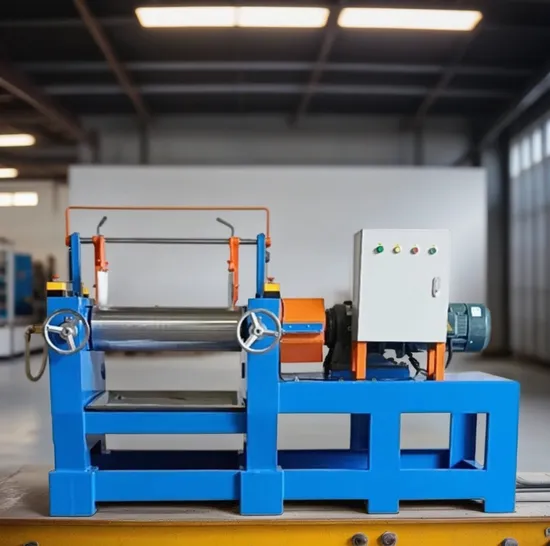 Factory Direct 9 Inch Customizable PVC Color Matching Color Mixing Plastic Mixer Two-Roller Open Mill Mixing Tablet Rubber Mixer