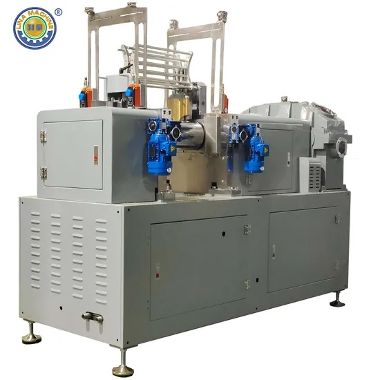 6inch Laboratory Rubber Two Roll Open Mill with Wristband Sensing Safety Device