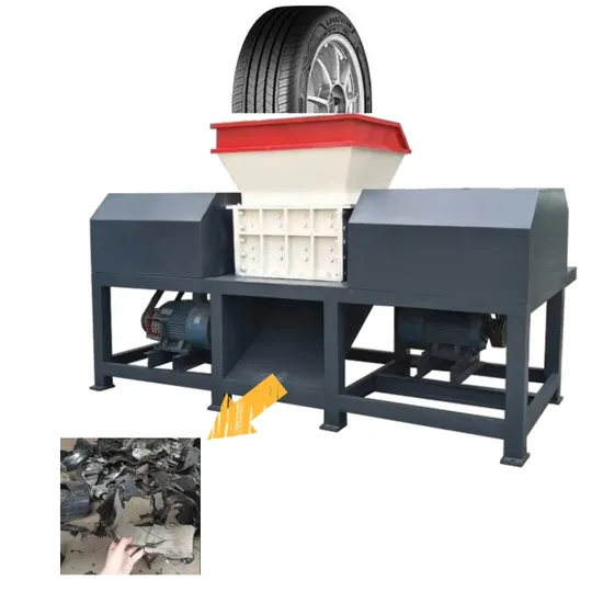 Latest Product Two Shaft Shredder Hot Sale Tire Crusher Equipment Tire Shredder of Recycling Machine