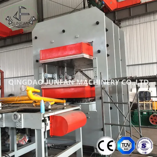 Auto Hydraulic Two Working Layer Rubber Vulcanizing Press Machine
