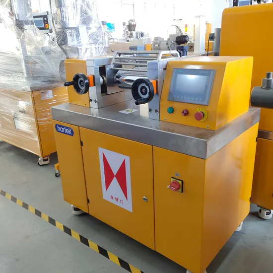 Advanced Heating System Lab Rubber and Plastic Two Roll Open Mixing Mill