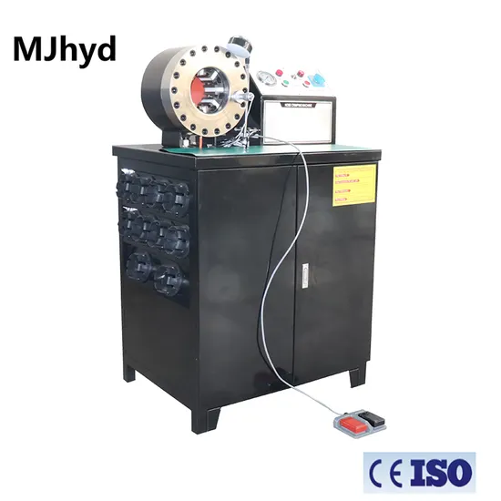 Hot Sale New Pipe Crimper 2inch 4kw High Speed Hydraulic Hose Crimping Machine Manufacturer