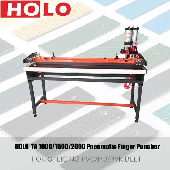 China Manufacturer- Holo Conveyor Belt Punching Machine for Splicing Services
