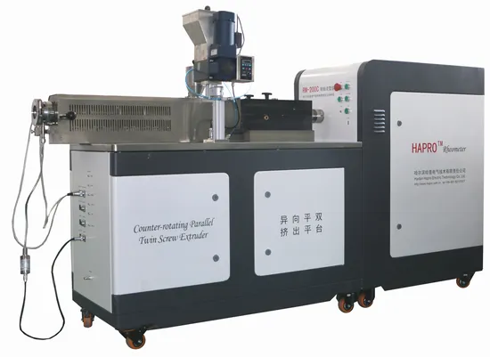 Laboratory Extrusion Torque Rheometer Parallel Twin-Screw Co-Rotating Extruder