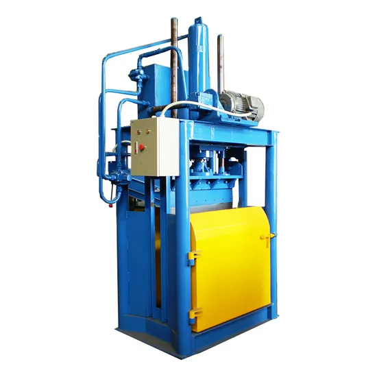 Single Knife Hydraulic Press Bale Cutter/Rubber Cutting Machine