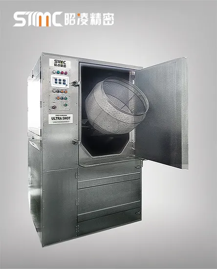 Automatic die-cast product deflashing machine Ultra Shot NS-180T