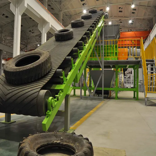 Optima 5000kg Per Hour Tire Recycling Production Line with Rasper Machine
