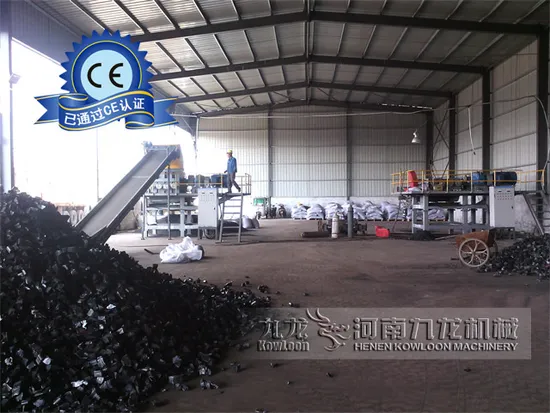 0.5-5mm Rubber Granules Making Rubber Recycling Device Tire Processing Machine