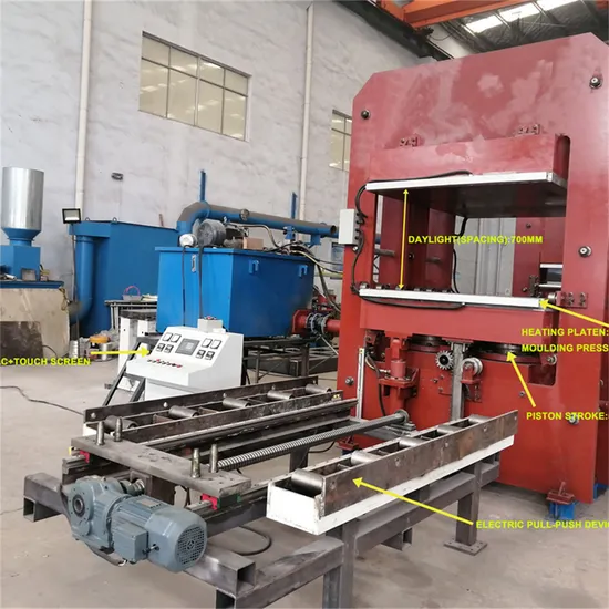Widely Used Plate Rubber Vulcanizing Press Equipment