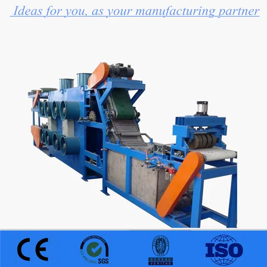 Floor Vertical Rotation Type Rubber Film Sheet Cooling Machine Line /Rotary Batch off Cooler