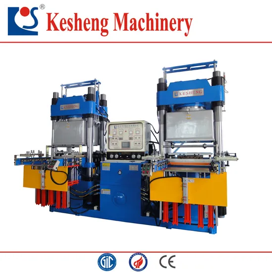 Ksv-4rt-400t Double Head Vulcanizing Machine Vacuum Machine