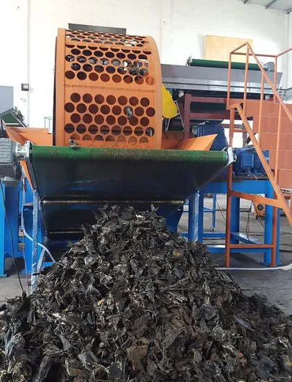 Reliable Tire Shredder, Twin Shaft Tire Shredder for Heavy Duty Applications
