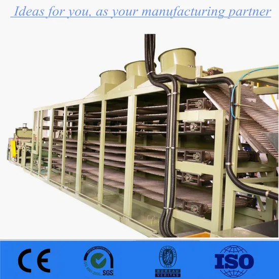 Hanging Type Rubber Sheet Cooling Machine Batch off Cooler Machine