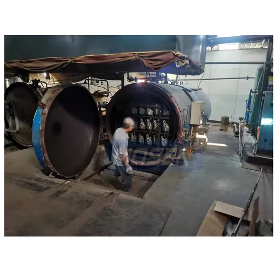 Electrrical Industrial Rubber Curing Autoclave for Rubber Shoes Vulcanization