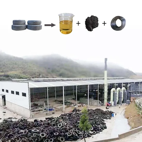 China Supplier Waste Tyre Oil Processing Machinery with CE Certificate